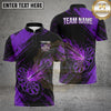 Maxcorners Darts Shirts Dartboard Swirl Target Graphic Design Multiple Options Personalized Name, Team Name 3D Shirt