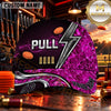 Maxcorners PULL Lightning Bolt Trap Shooting Personalized Name 3D Cap