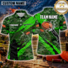 Maxcorners Clay Target Shooting Rifle Camouflage Multiple Options Personalized Name, Team Name 3D Shirt