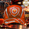 Maxcorners Blue Shield Clay Target Emblem Trap Shooting Personalized Name 3D Cap