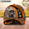 Maxcorners Dog Hunting And Duck Hunting Flying Waterfowl Camouflage Multiple Options Personalized Name 3D Cap