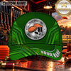 Maxcorners Trap Shooting Round Badge Trap Shooting Personalized Name 3D Cap