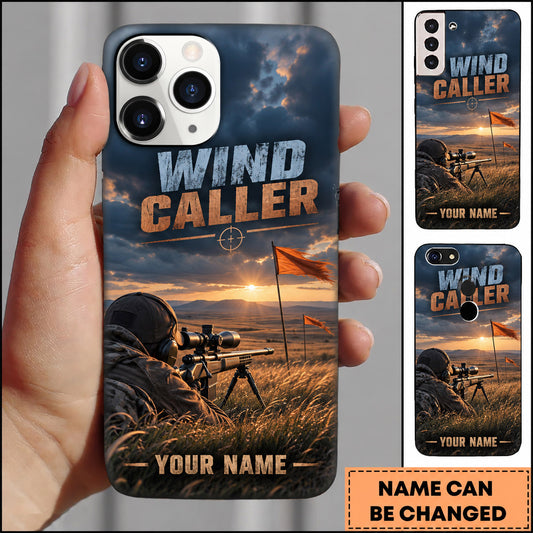 Maxcorners Long Range Shooting Wind Caller Precision Rifle Personalized Name 3D Phone Case