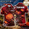 Maxcorners Clay Shooting Crossed Rifles Multiple Options Personalized Name, Team Name 3D Shirt