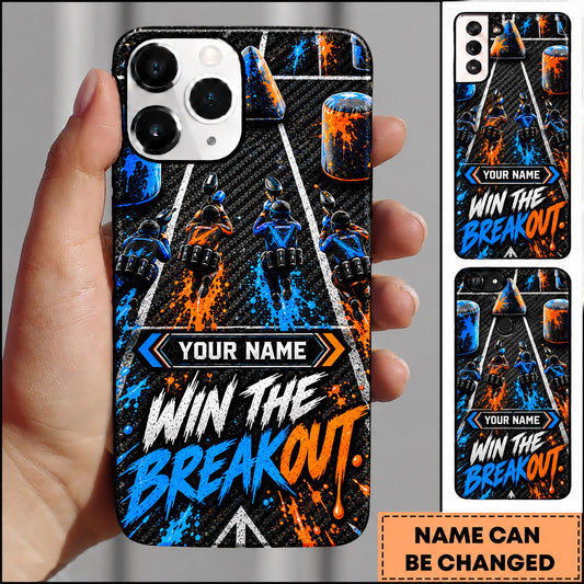 Maxcorners Paintball Win The Breakout Tactical Strategy Personalized Name 3D Phone Case