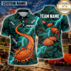 Maxcorners Rhinoceros Powerful Beast Multiple Options Personalized Name, Team Name 3D Shirt
