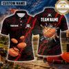 Maxcorners Clay Shooting Lightning Strike Multiple Options Personalized Name, Team Name 3D Shirt
