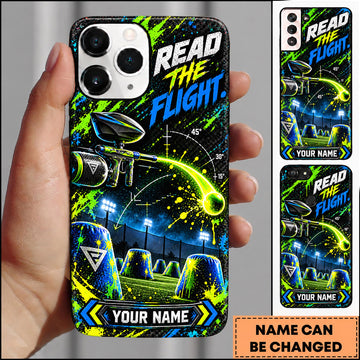 Maxcorners Paintball Read The Flight Tactical Marker Personalized Name 3D Phone Case