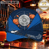Maxcorners Shotgun Shell Target Badge Trap Shooting Personalized Name 3D Cap