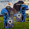 Maxcorners Shooting Sports Crossed Rifles Target Splash Multiple Options Personalized Name, Team Name 3D Shirt