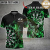 Maxcorners Darts Eagle Dartboard Flame Strike Multiple Options Personalized Name, Team Name 3D Shirt