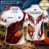 Maxcorners Clay Target Shooting Electric Impact Multiple Options Personalized Name, Team Name 3D Shirt