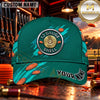 Maxcorners 12 Gauge Shell Badge Trap Shooting Personalized Name 3D Cap