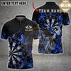 Maxcorners Darts Eagle Dartboard Flame Strike Multiple Options Personalized Name, Team Name 3D Shirt