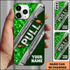Maxcorners Target Reticle Pull Clay Target Personalized Name Trap Shooting Phone Case