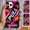 Maxcorners Crossed Shotgun Target Blue Shooting Sports Personalized Name Trap Shooting Phone Case