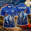 Maxcorners Clay Target Shooting Bullseye Rings Multiple Options Personalized Name, Team Name 3D Shirt