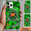Maxcorners Shooting Club Crest Crossed Shotguns Personalized Name Trap Shooting Phone Case