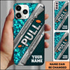 Maxcorners Target Reticle Pull Clay Target Personalized Name Trap Shooting Phone Case