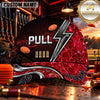 Maxcorners PULL Lightning Bolt Trap Shooting Personalized Name 3D Cap