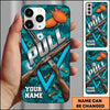 Maxcorners Double Shotgun Chevron Pull Clay Target Personalized Name Trap Shooting Phone Case