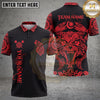 Maxcorners Darts Celtic Viking Dragon Knotwork Pattern Multiple Options Personalized Name, Team Name 3D Shirt