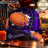 Maxcorners Exploding Orange Clay Target Trap Shooting Personalized Name 3D Cap