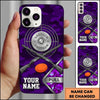 Maxcorners Camouflage Shotguns Pull Clay Target Personalized Name Trap Shooting Phone Case