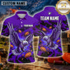 Maxcorners Eagle Wings Lightning Storm Multiple Options Personalized Name, Team Name 3D Shirt