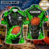 Maxcorners Clay Shooting Target Crosshair Multiple Options Personalized Name, Team Name 3D Shirt