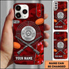 Maxcorners Shotgun Shell Target Badge Sporting Clays Personalized Name Trap Shooting Phone Case