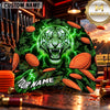 Maxcorners Roaring Tiger Clay Targets Clay Shooting Personalized Name 3D Cap