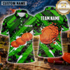 Maxcorners Clay Shooting Shattered Geometric Pattern Multiple Options Personalized Name, Team Name 3D Shirt
