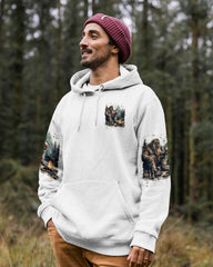 Maxcorners And Into The Forest I Go Bigfoot Canvas LM1601