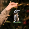 Maxcorners Custom Golf Bag Acrylic Ornament, Golf Keychain, Golf Accessories, Christmas Golf Gift, Gift For Golf Dad