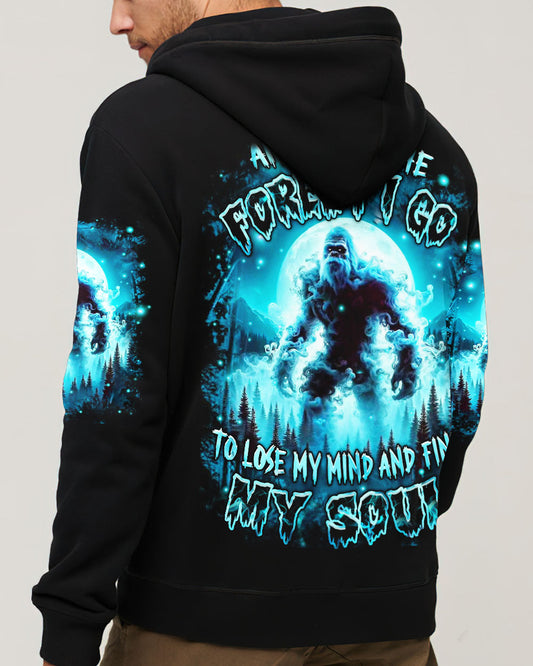Maxcorners And Into The Forest I Go Bigfoot All Over Print LM1601