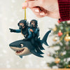 Maxcorners Diving Home Decor, Christmas Ornament, Personalized Ornament 2D Flat LM2111