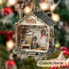 Maxcorners Fishing Cabin 2D Flat Acrylic Ornament, Fishing Ornament, Gift For Fisherman, Christmas Tree Decor