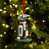 Maxcorners Personalized Golf Bag Acrylic Ornament, Custom Name Golf Ornament, Gift For Golf Lover, Xmas Ornament