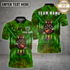 Maxcorners Darts King Neon Alley Crown Character Multi Options Personalized Name, Team Name 3D Shirt