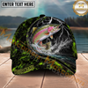 Maxcorners Fishing Thunder Strike Personalized Name Classic 3D Cap (9 Breeds)