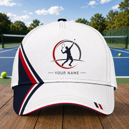 Maxcorners Pro Court 3D Tennis Personalized Name Cap