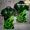 Maxcorners Wolf Dartboard Inferno Flame Hunter Multiple Options Personalized Name, Team Name 3D Shirt