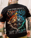 Maxcorners Live Your Life By Compass All Over Print LM2101