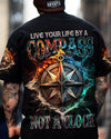 Maxcorners Live Your Life By Compass All Over Print LM2101