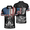Maxcorners Woman Want Me Fishes Fear Me Fishing Men 3D Polo