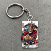 Maxcorners King of Hearts Dartboard Card 3D Keychain