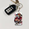 Maxcorners King of Hearts Dartboard Card 3D Keychain