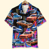 Maxcorners Personalized Custom Drag Racing Car Hawaiian Shirt, If Your Car Doesn't Scare You A Little It's Not Fast Enough, Custom Photo Car Aloha Shirts (Up to 5 photos)