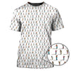 Maxcorners Golf Swing Motion Shirt, Pattern Golf Polos, Golf Gift For Men's, Funny Golf Shirts